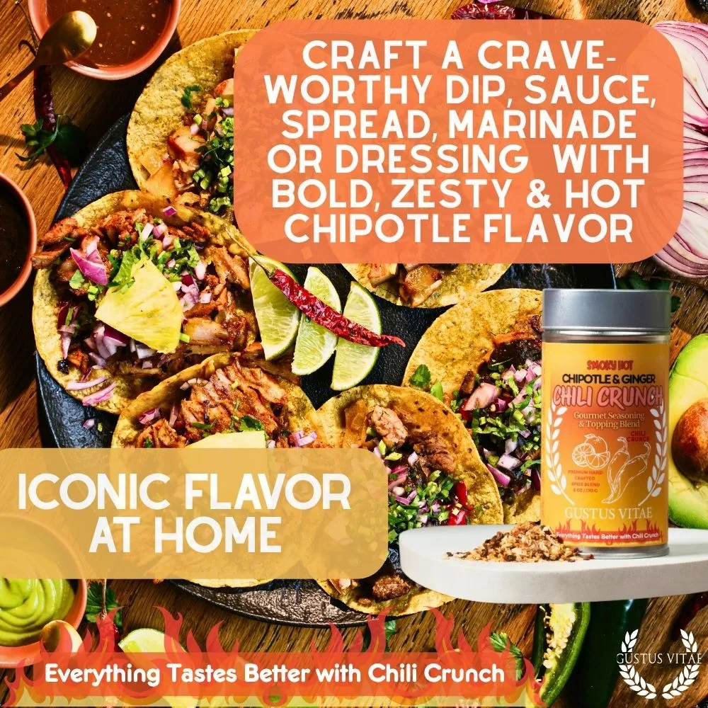 Chipotle & Ginger Chili Crunch