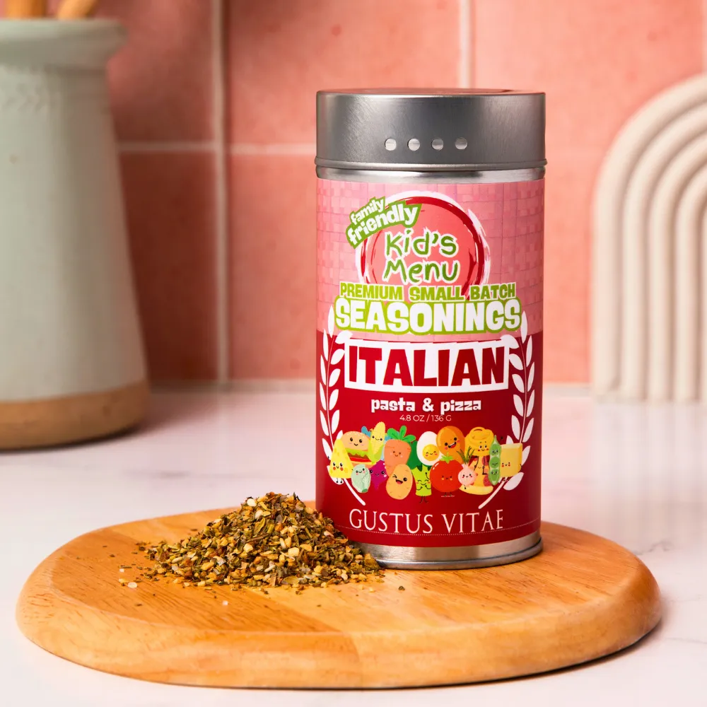 Kid’s Menu: Italian: Pasta & Pizza Seasoning
