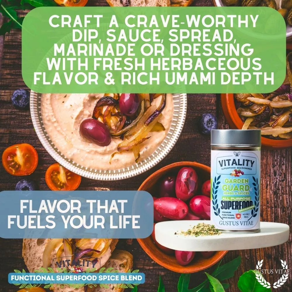 Garden Guard Superfood Seasoning | All Purpose Vitality Blend