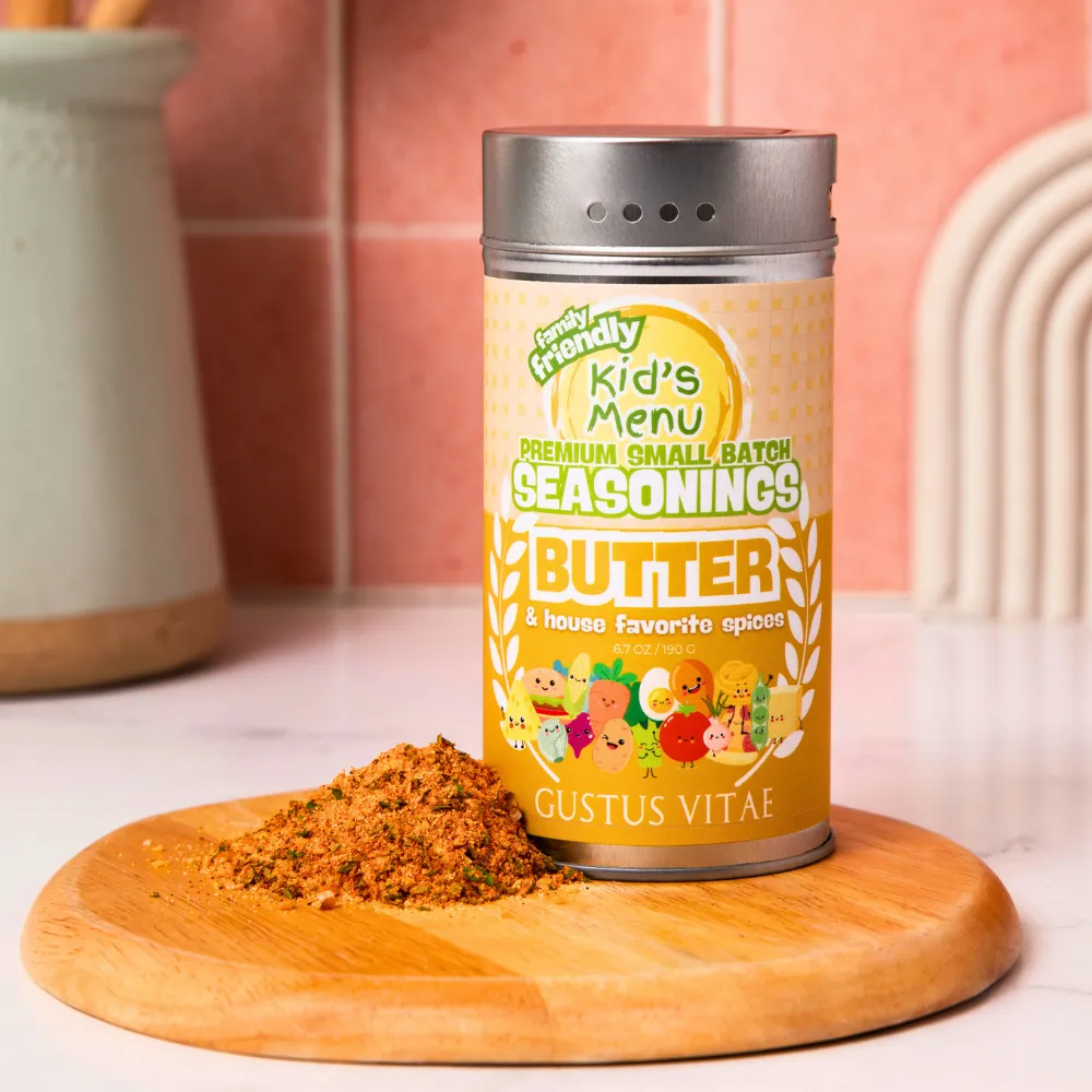 Kid’s Menu: Butter: And House Favorite Spices