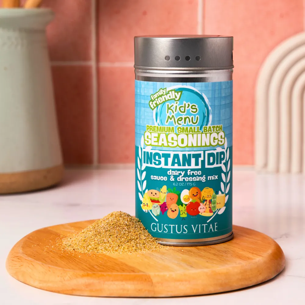 Kid’s Menu: Instant Dip: Dairy-Free Sauce & Dressing Mix