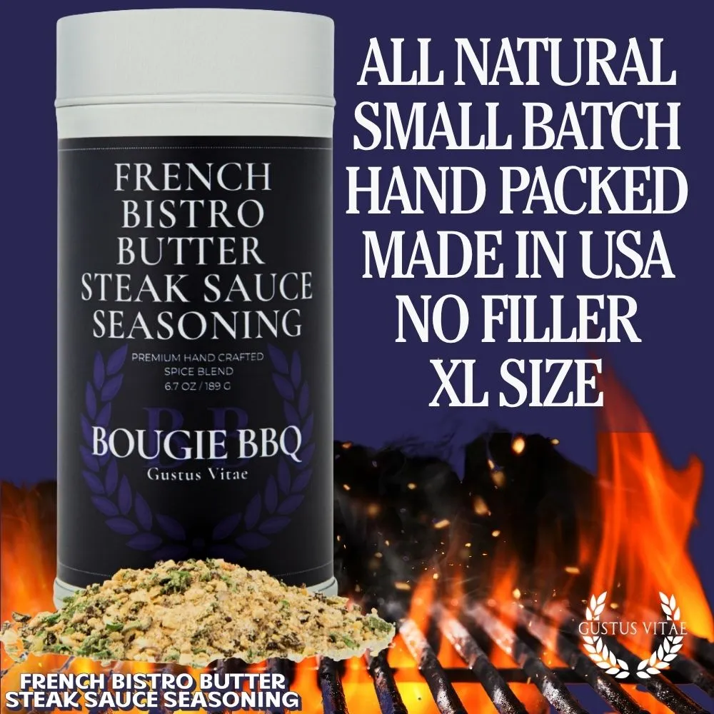 French Bistro Butter Steak Sauce Seasoning | Bougie BBQ Rub