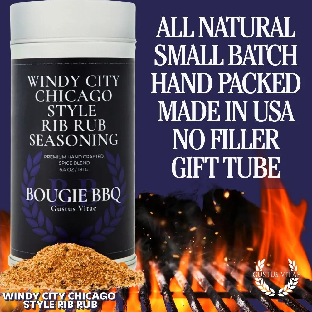 Windy City Chicago Style Rib Rub Seasoning | Bougie BBQ Rub