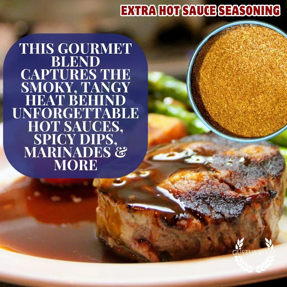 Extra Hot Sauce Seasoning | Sauce Collection Seasonings