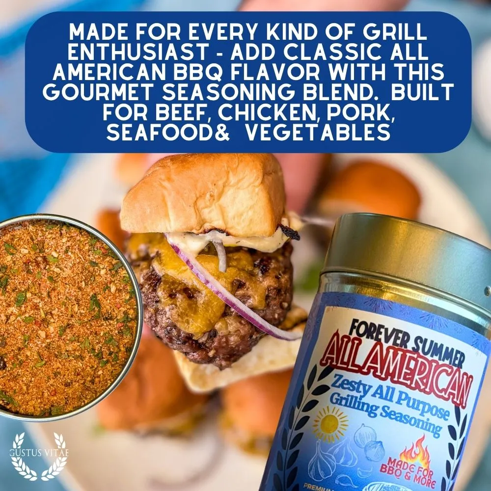 Forever Summer: All American Zesty All Purpose Grilling Seasoning
