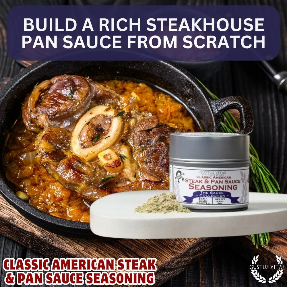 Classic American Steak & Pan Sauce Seasoning | Sauce Collection Seasonings