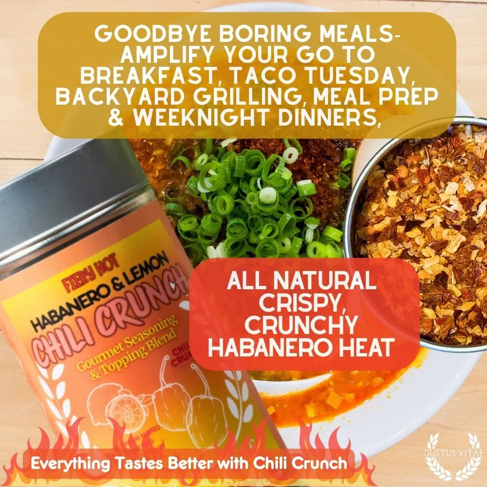 Habanero & Lemon Chili Crunch