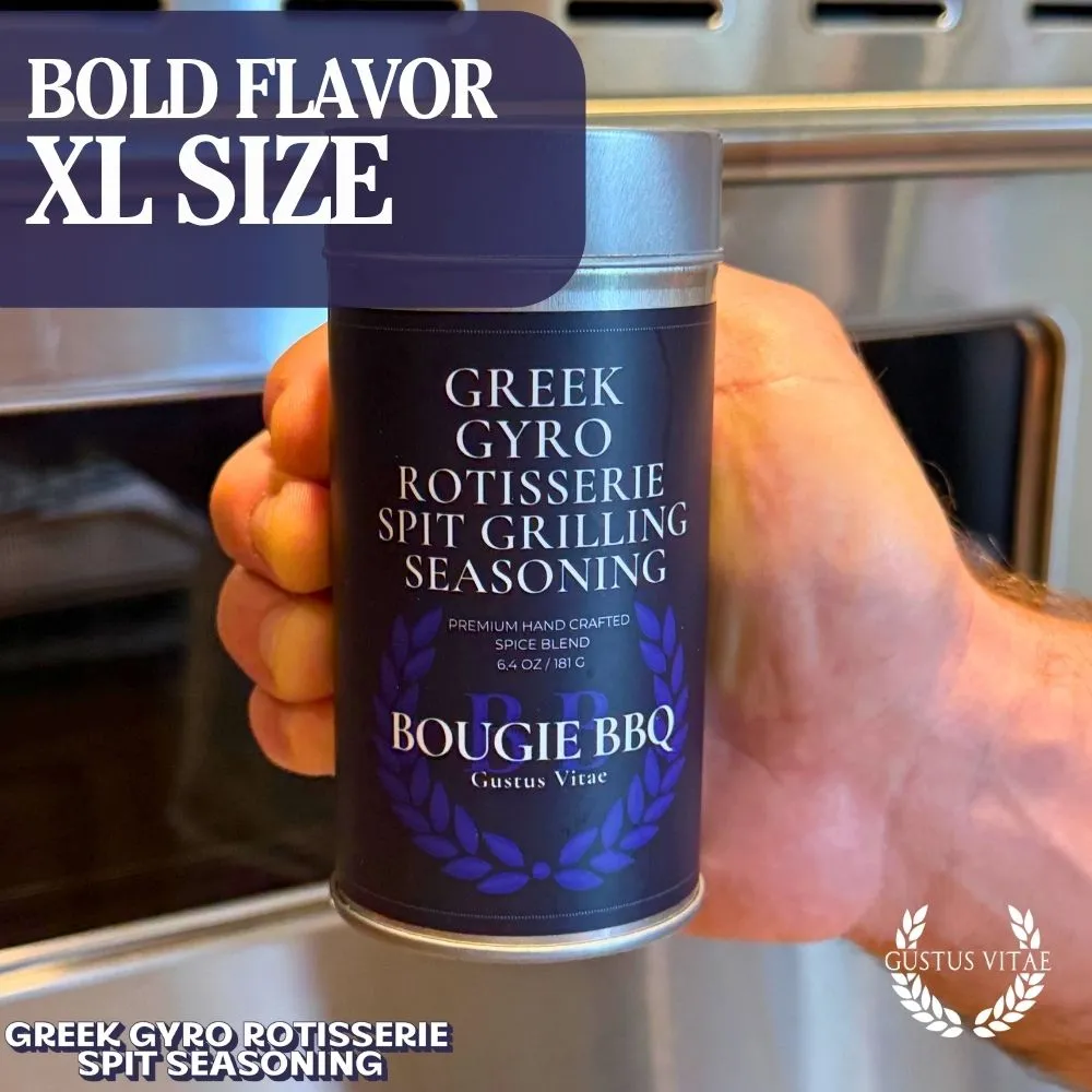 Greek Gyro Rotisserie Spit Seasoning | Bougie BBQ Rub