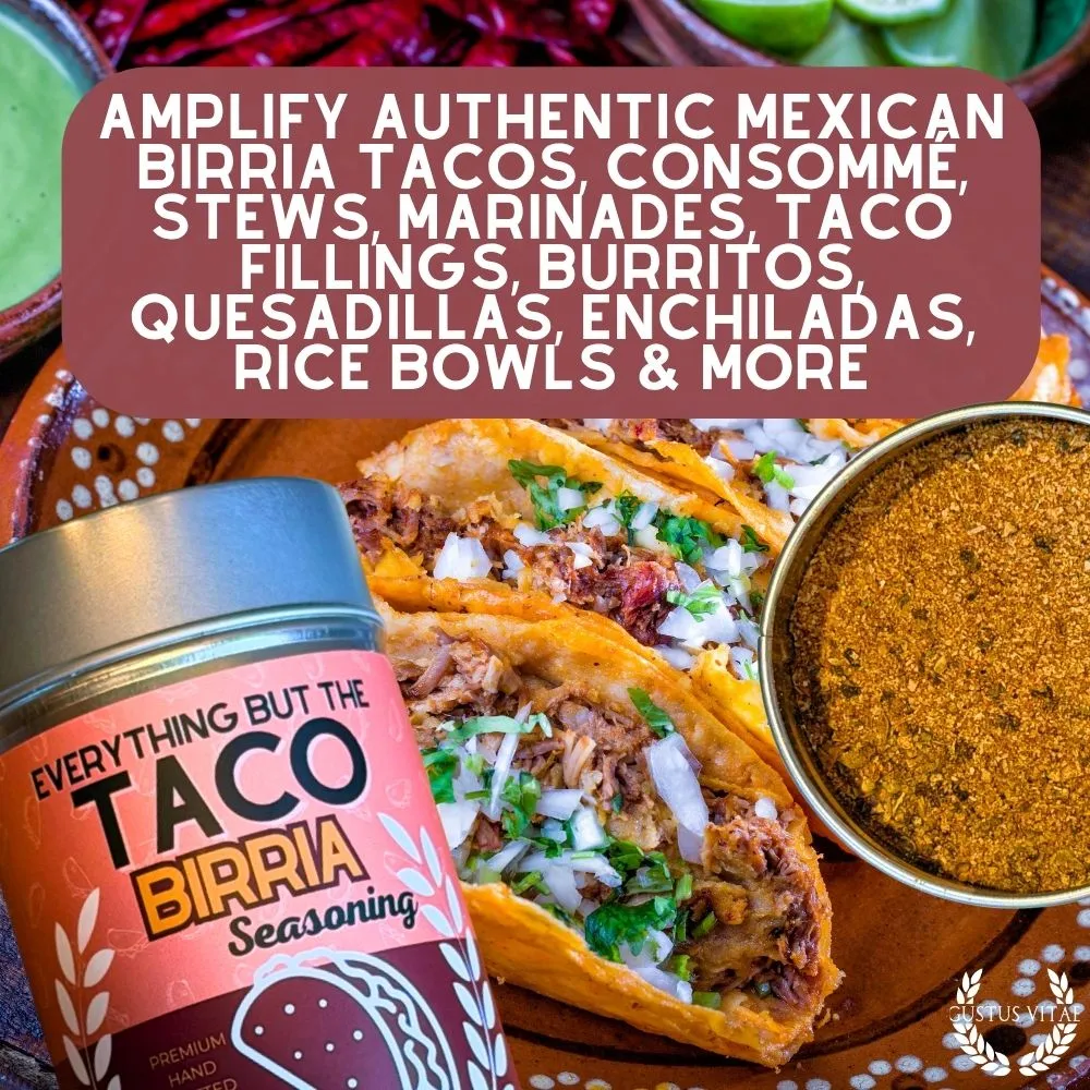 Everything But The Mexican Birria Taco Seasoning