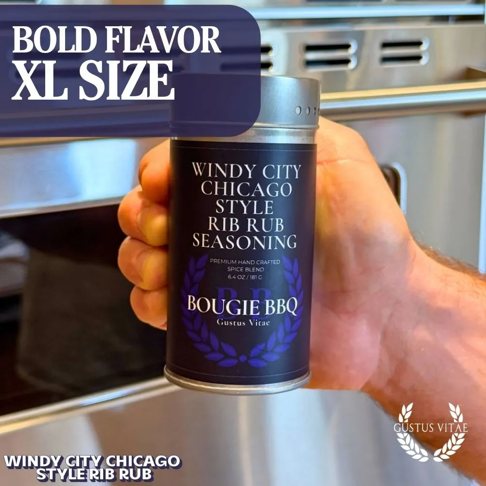 Windy City Chicago Style Rib Rub Seasoning | Bougie BBQ Rub
