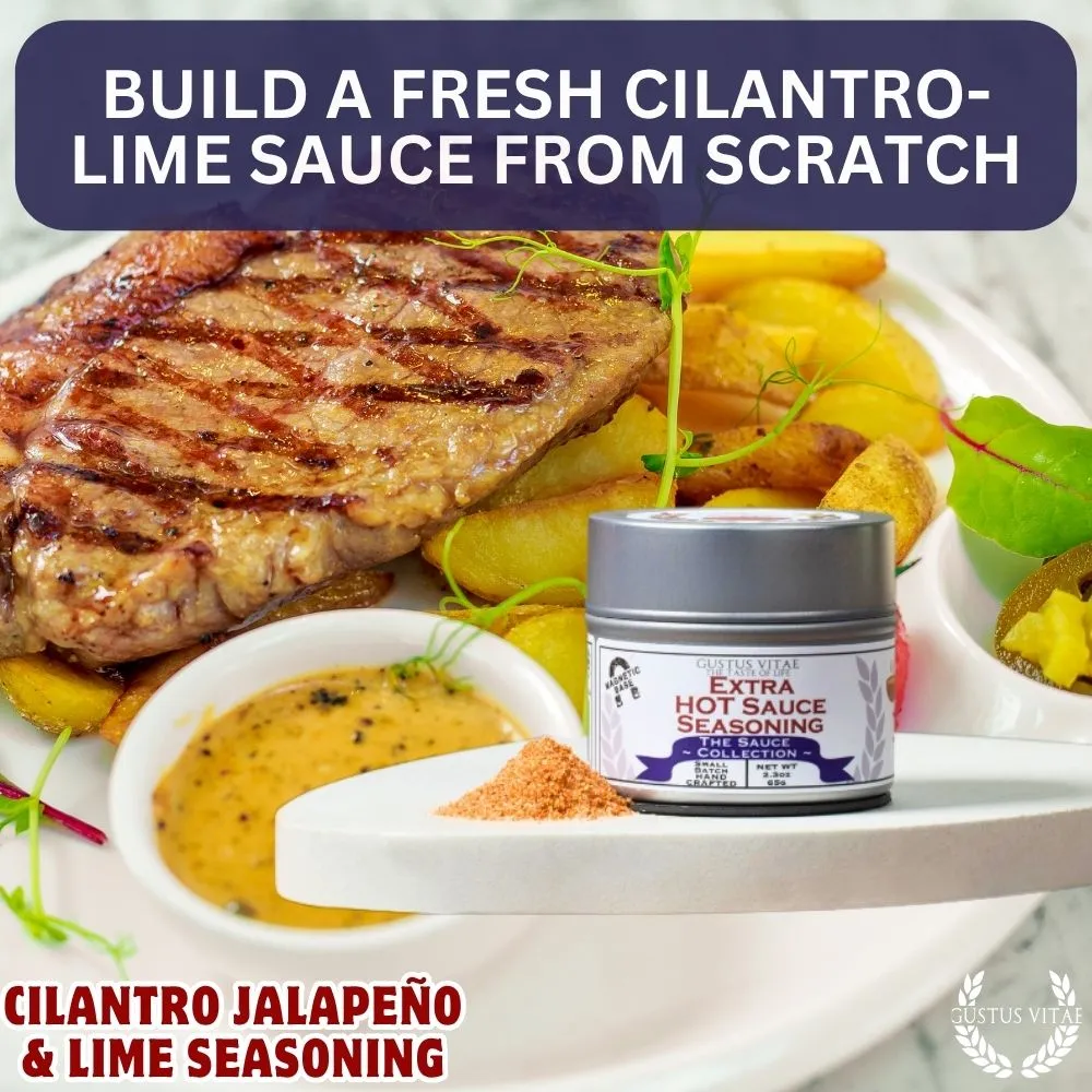 Cilantro Jalapeño & Lime Seasoning | Sauce Collection Seasonings