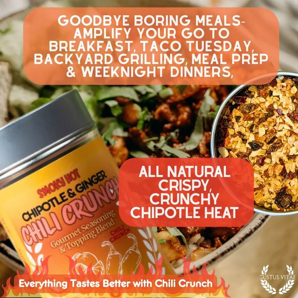 Chipotle & Ginger Chili Crunch