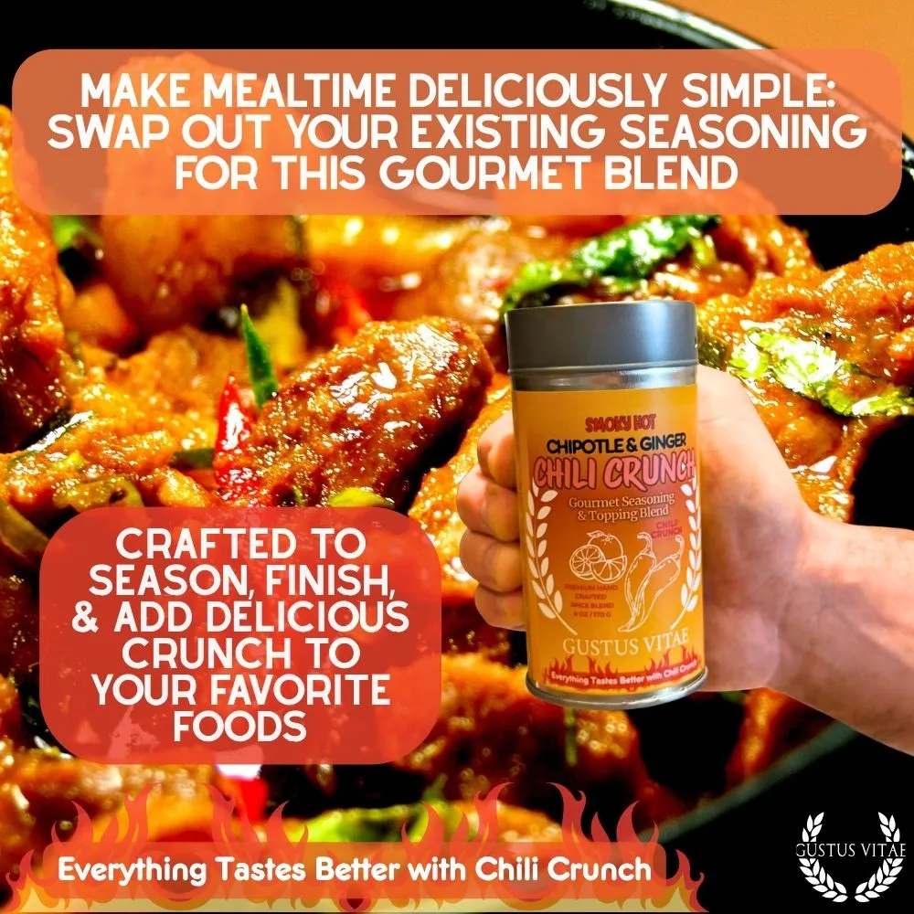 Chipotle & Ginger Chili Crunch