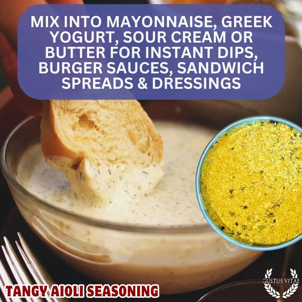 Tangy Aioli Seasoning | Sauce Collection Seasonings