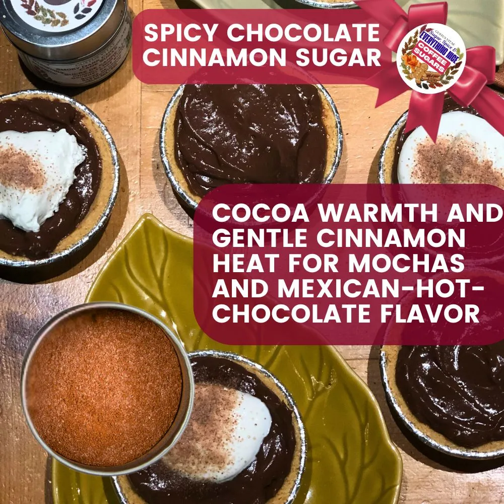 Coffee Sugars: Sugar, Spice & Everything Nice | Gift Pack Set of 3