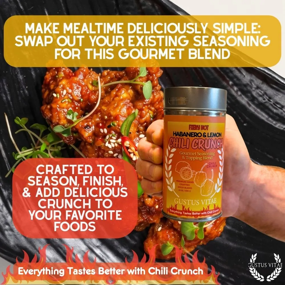 Habanero & Lemon Chili Crunch