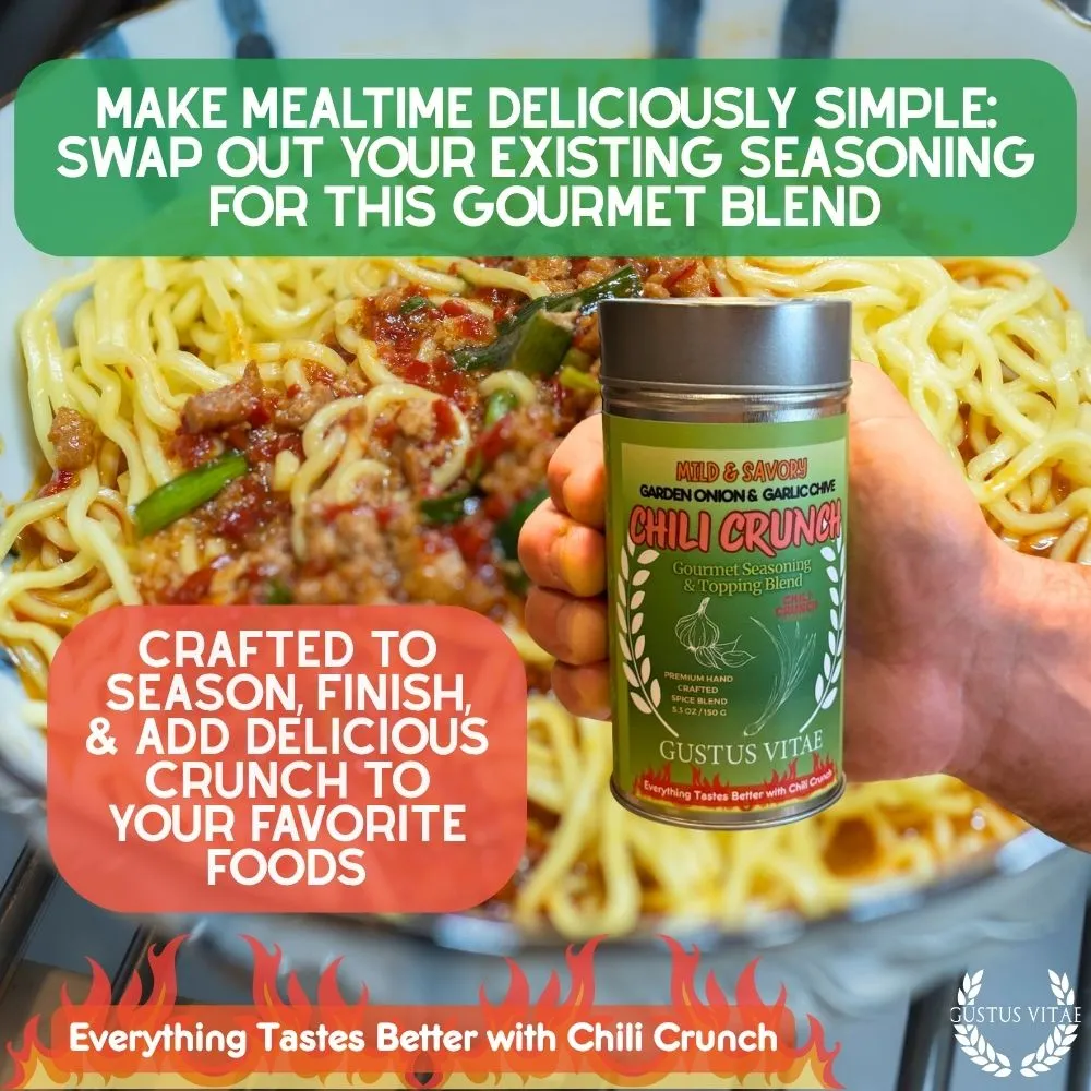 Garden Onion & Garlic Chive Chili Crunch