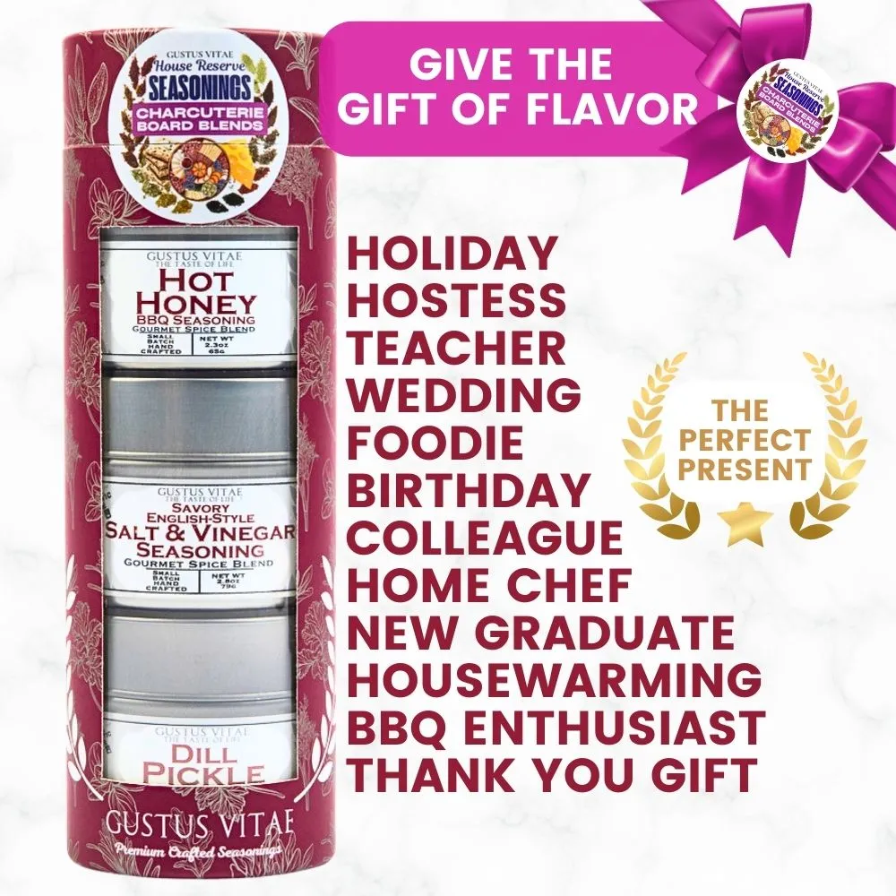 Charcuterie Board Blends: House Favorite Seasonings | Gift Pack Set of 3