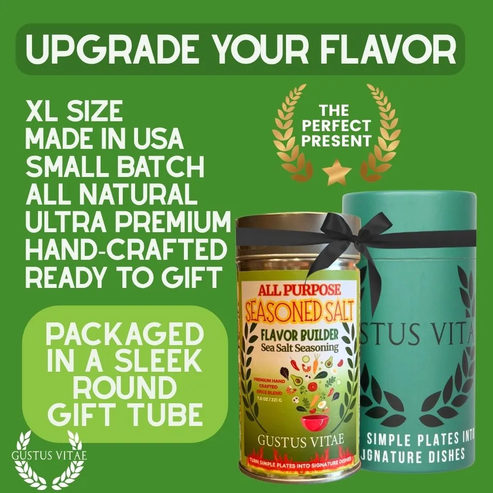 All Purpose Seasoned Salt | Flavor Builder Sea Salt Seasoning