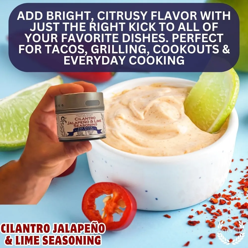 Cilantro Jalapeño & Lime Seasoning | Sauce Collection Seasonings