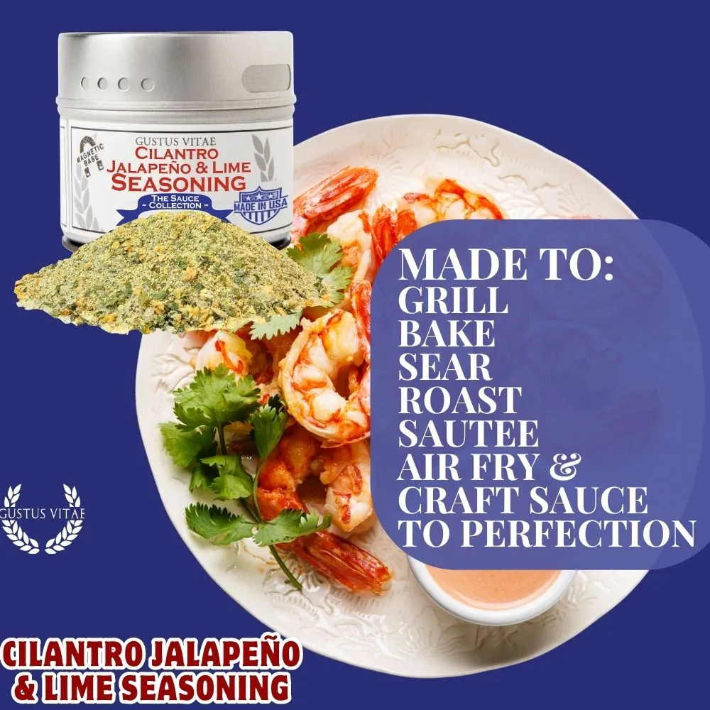 Cilantro Jalapeño & Lime Seasoning | Sauce Collection Seasonings