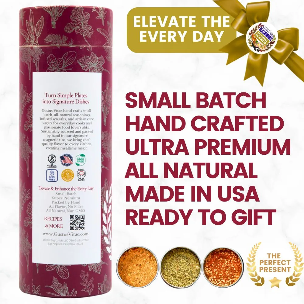 Global Blends: The Traveling Table Seasonings | Gift Pack Set of 3