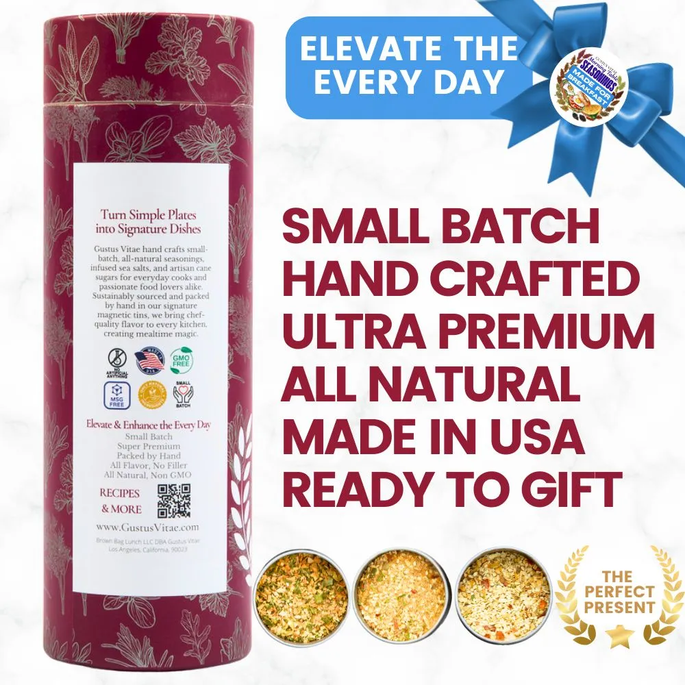 Made for Breakfast: The Morning Table Seasonings | Gift Pack Set of 3