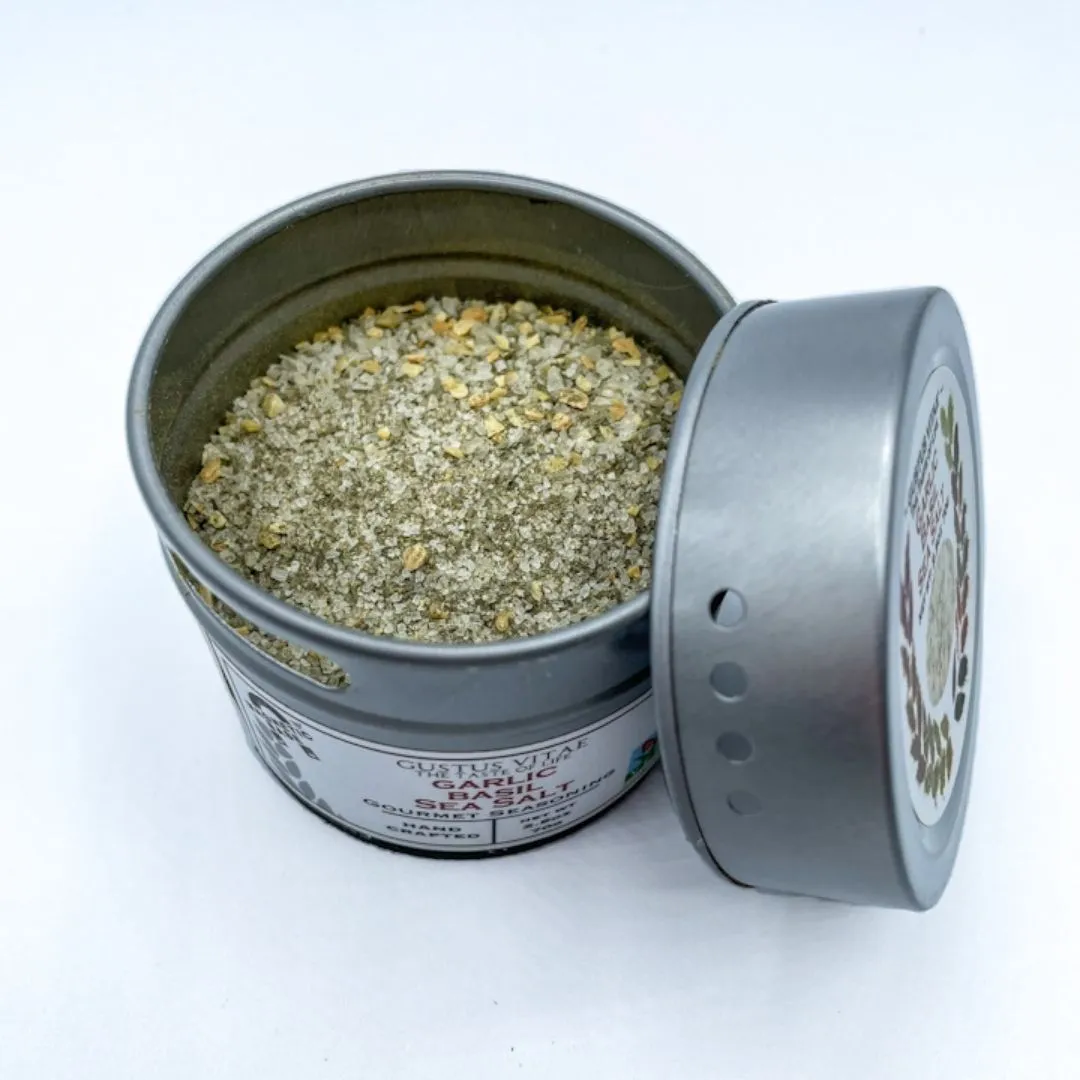 Garlic Basil Sea Salt