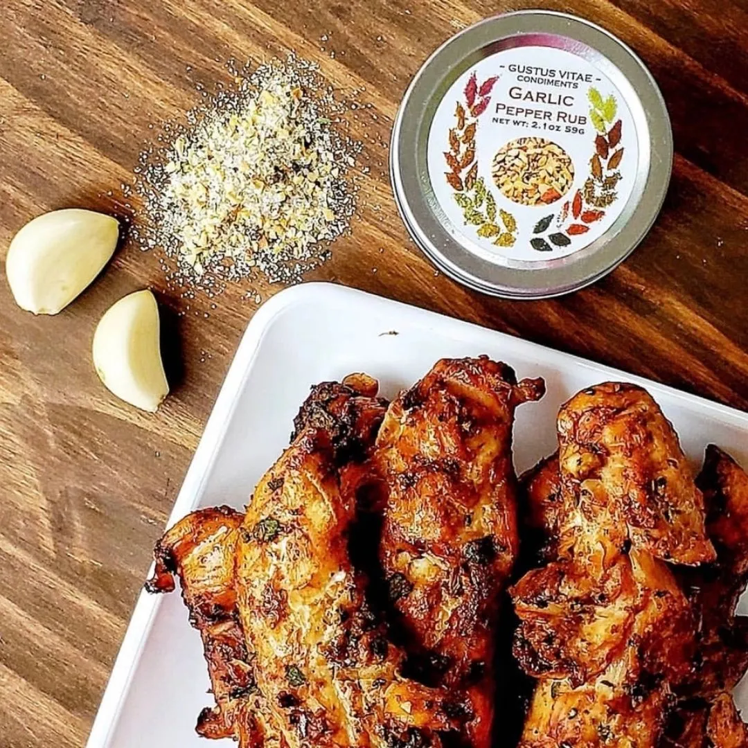 Garlic Pepper Rub Seasoning