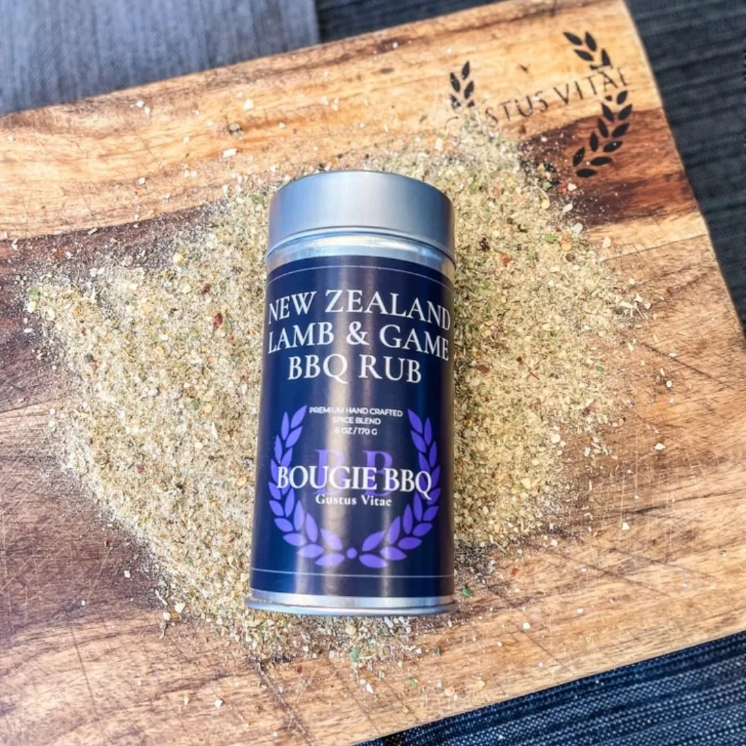 New Zealand Lamb and Game BBQ Rub | Bougie BBQ