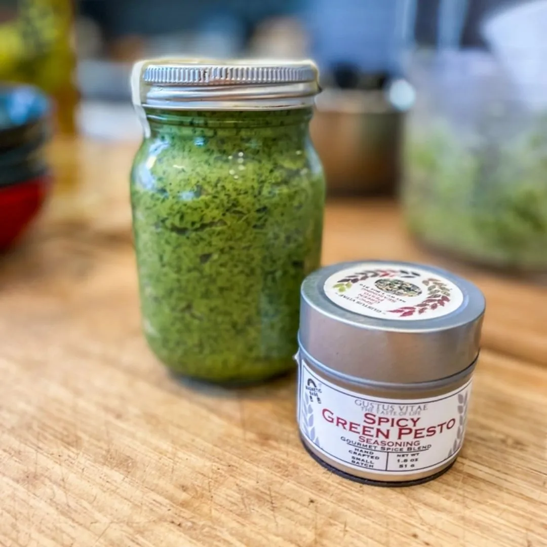 Spicy Green Pesto Seasoning