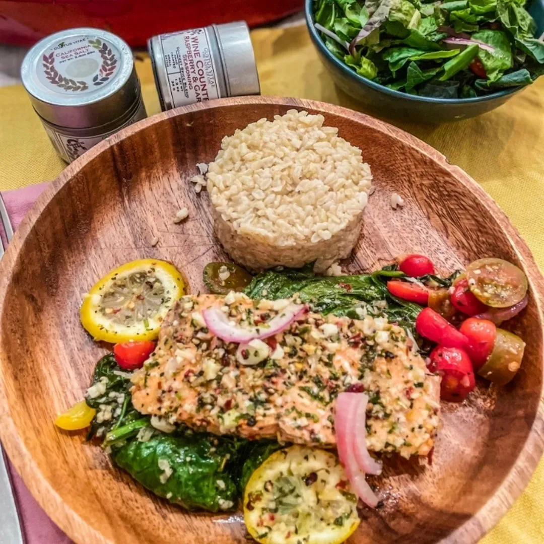 Wine Country Raspberry & Garlic Seasoning