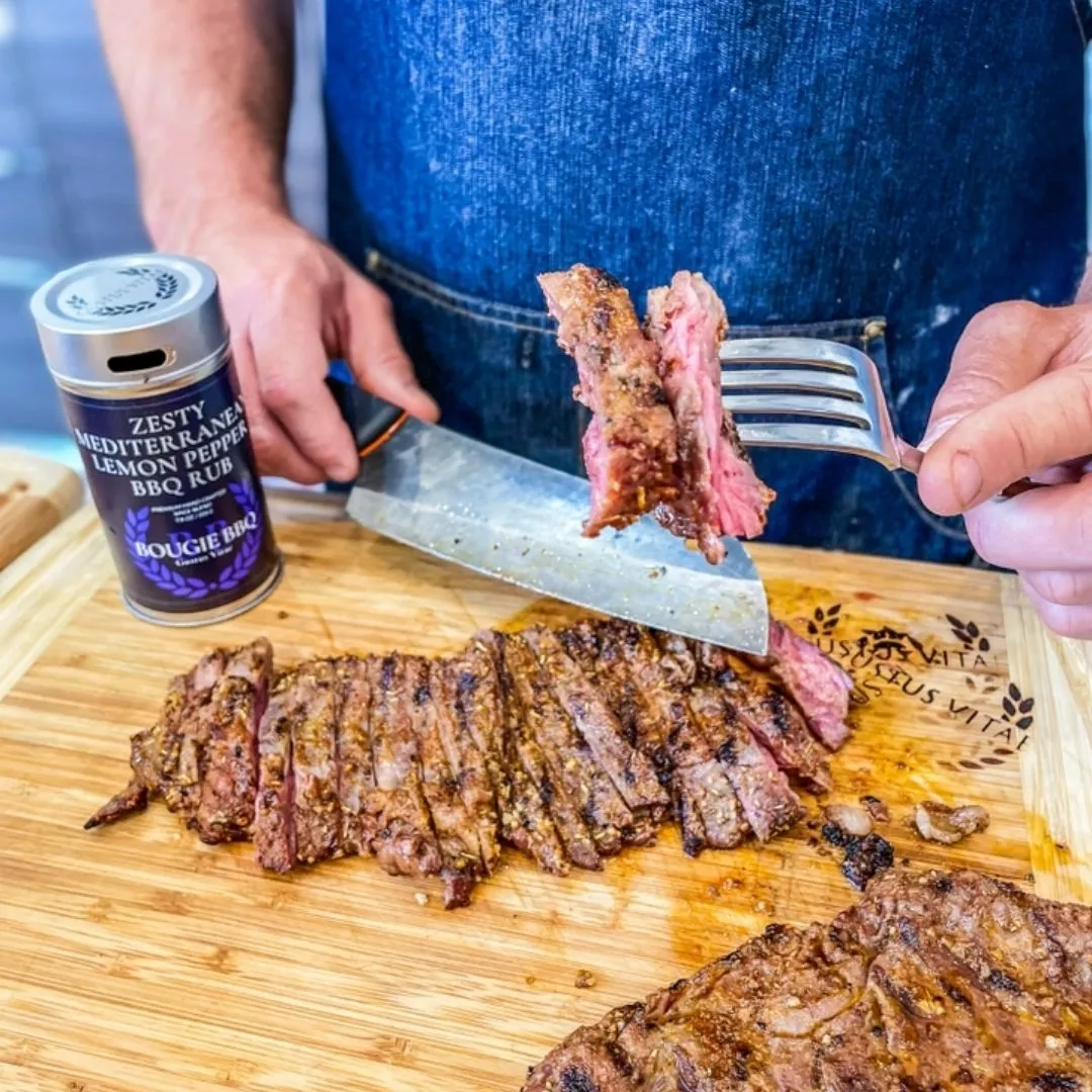 Zesty Mediterranean Lemon Pepper BBQ Rub | Bougie BBQ