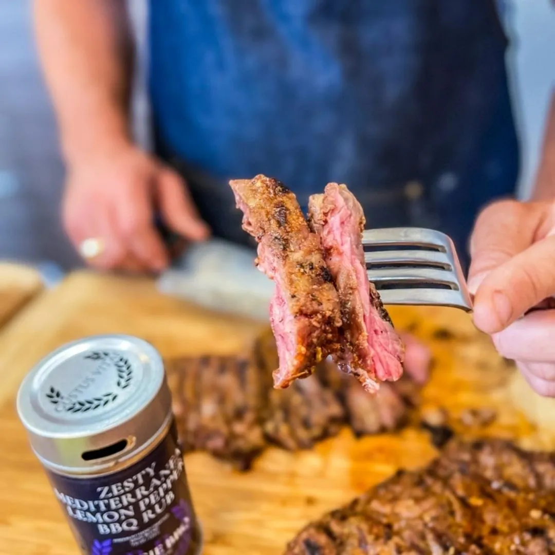 Zesty Mediterranean Lemon Pepper BBQ Rub | Bougie BBQ
