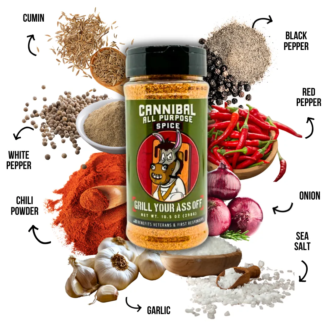 Cannibal All-Purpose Spice – Bold Flavor for Every Meal

