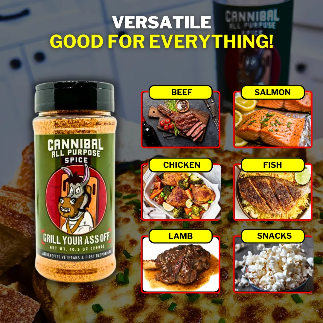Cannibal All-Purpose Spice – Bold Flavor for Every Meal
