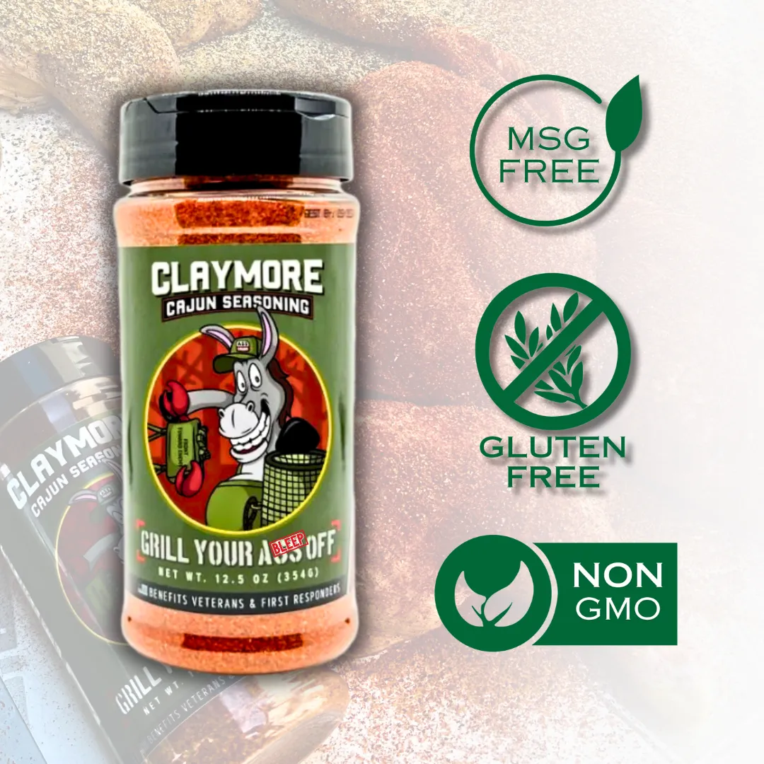 Claymore Cajun Seasoning™ - Creole, Spicy