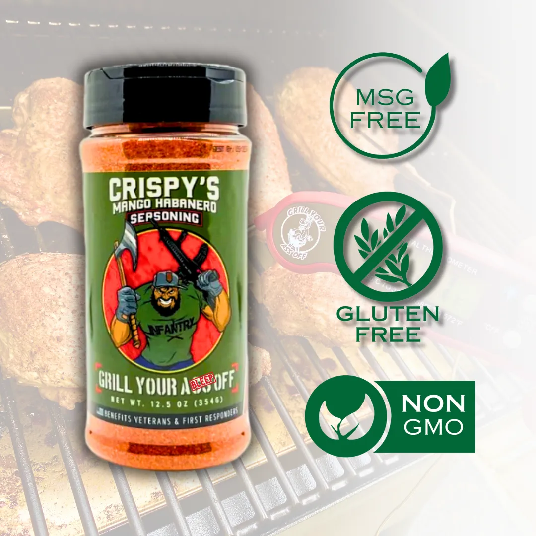 Crispy's Mango Habanero Seasoning™ - Spicy Hot Sweet