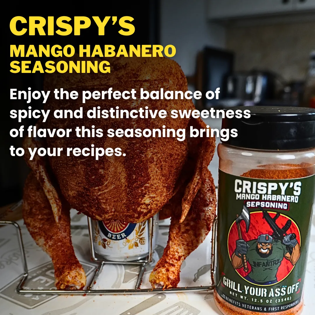 Crispy's Mango Habanero Seasoning™ - Spicy Hot Sweet