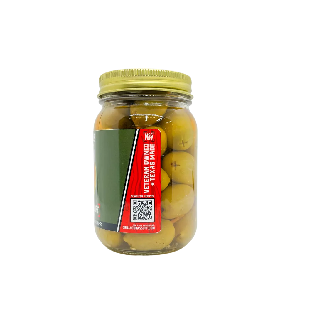 Donkey Balls Habanero Stuffed Olives - Charcuterie, Snack