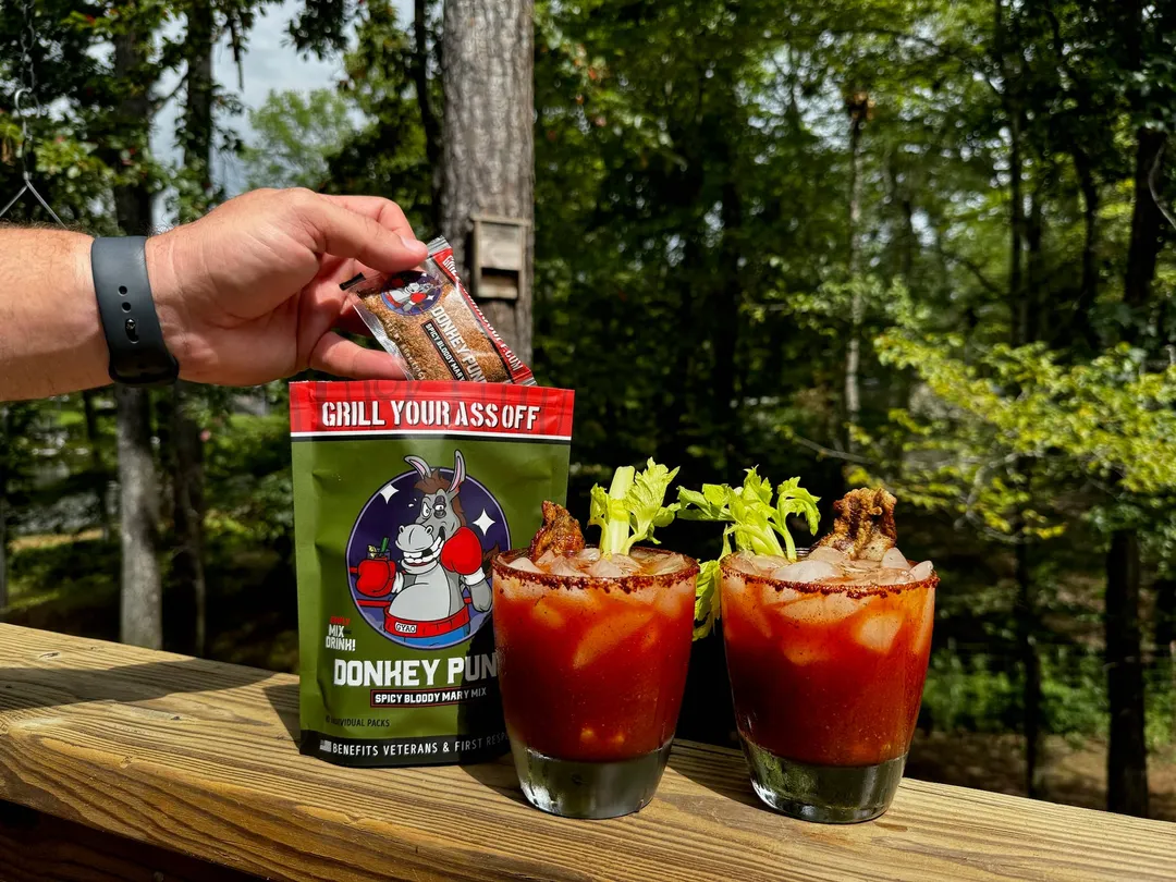 Donkey Punch Spicy Bloody Mary Mix -Hot & Spicy