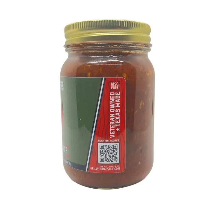 Rangers Reapers Roasted Salsa - snack taco burrito peppers