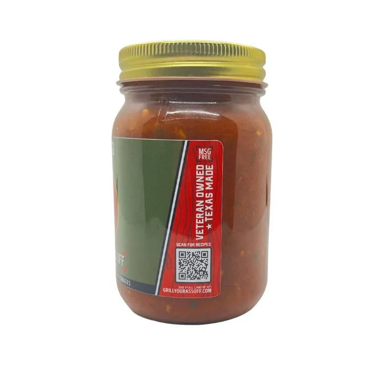 Recon Red Mild Salsa - fresh homemade gourmet spicy chips