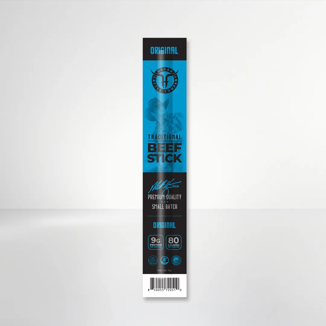 Premium Beef Sticks - Original - 20 Count