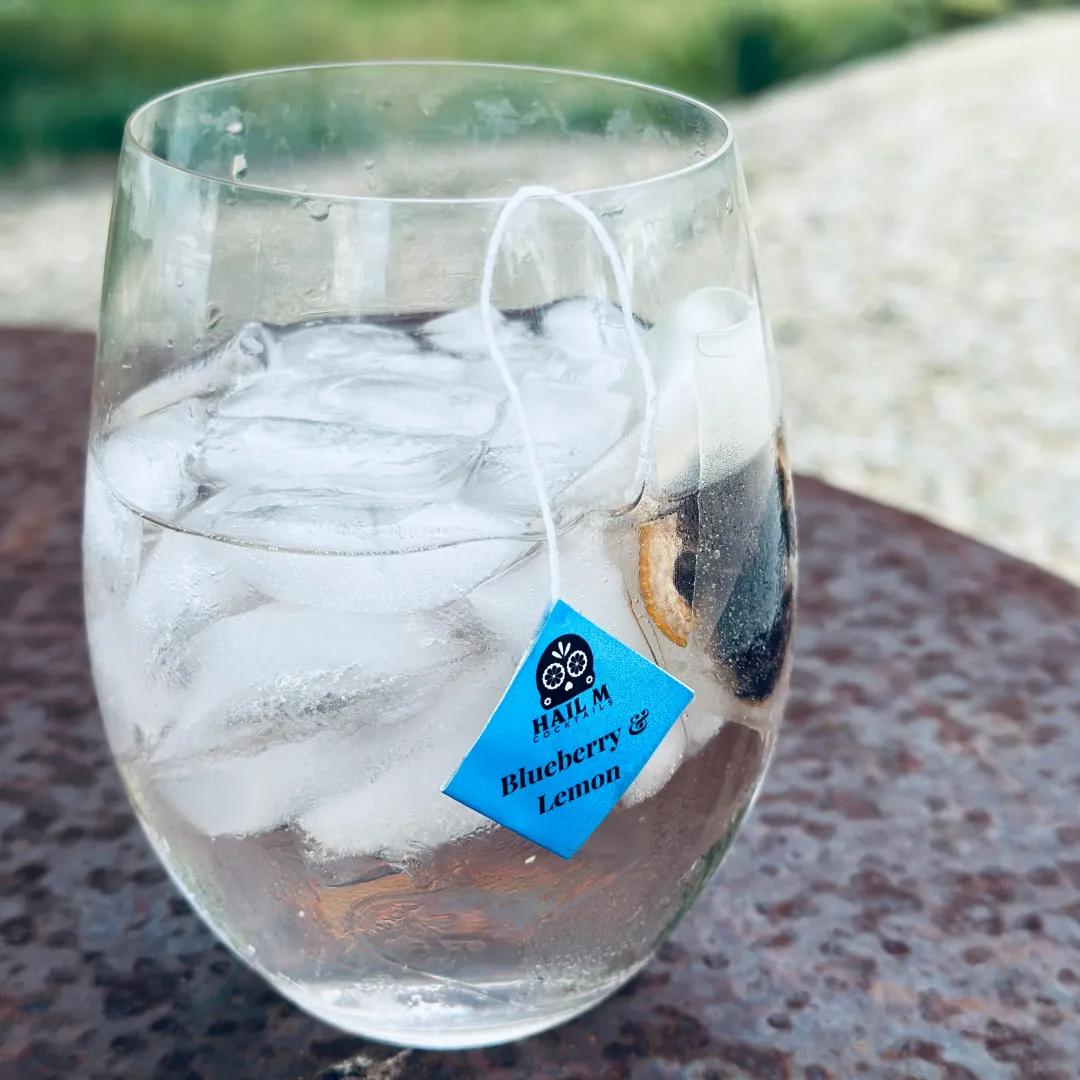 Gin & Tonic Cocktail Infusion Tea Bag - To Go Mixer, Low Cal