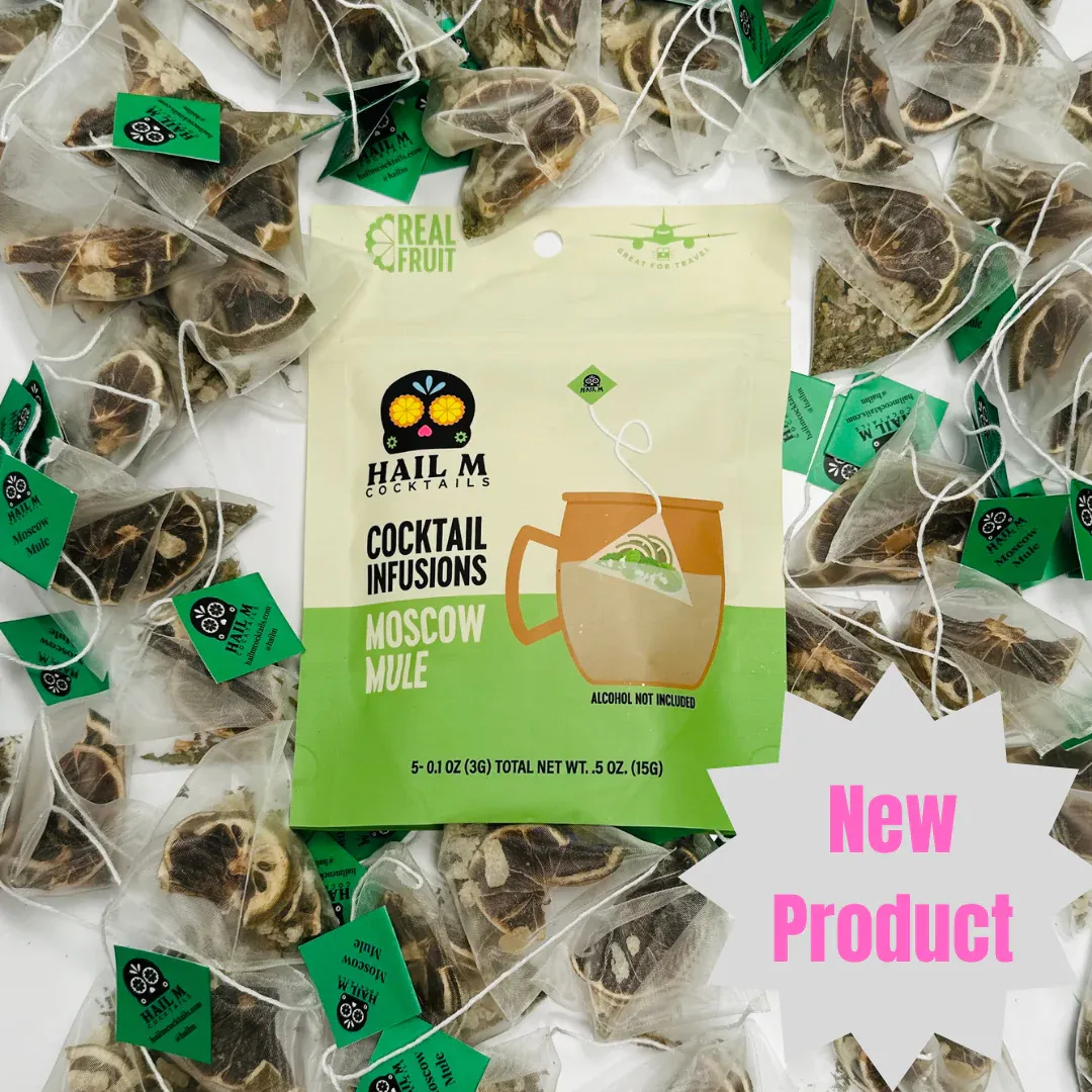 Moscow Mule Cocktail Infusion Tea Bag - To Go Travel Mixer