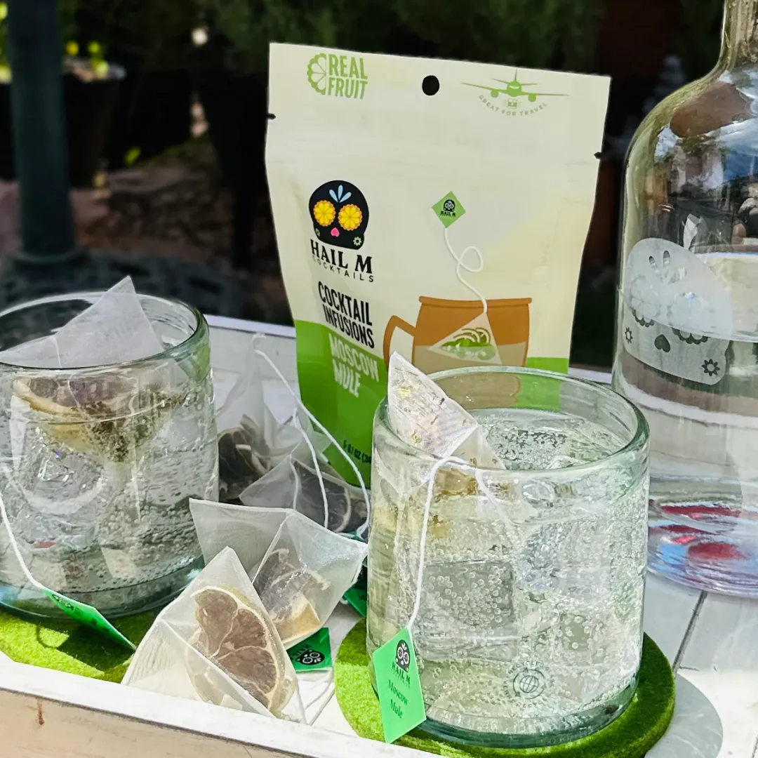 Moscow Mule Cocktail Infusion Tea Bag - To Go Travel Mixer