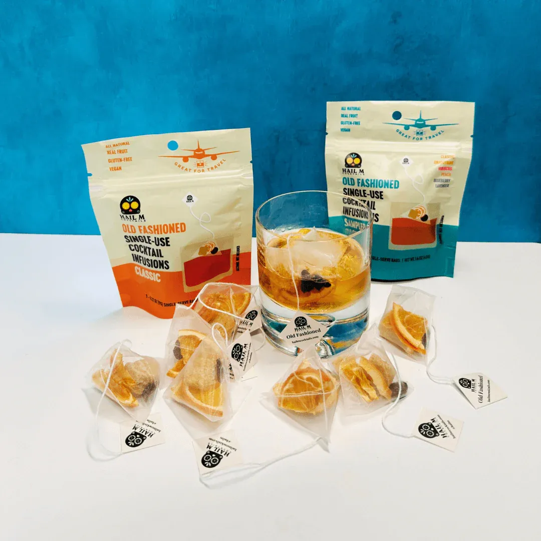Old Fashioned Sampler Pack – Travel Cocktail Infusion Gift Set