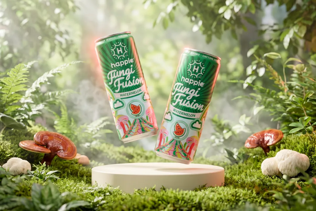 Happie Fungi Fusion Watermelon Adaptogen Beverage