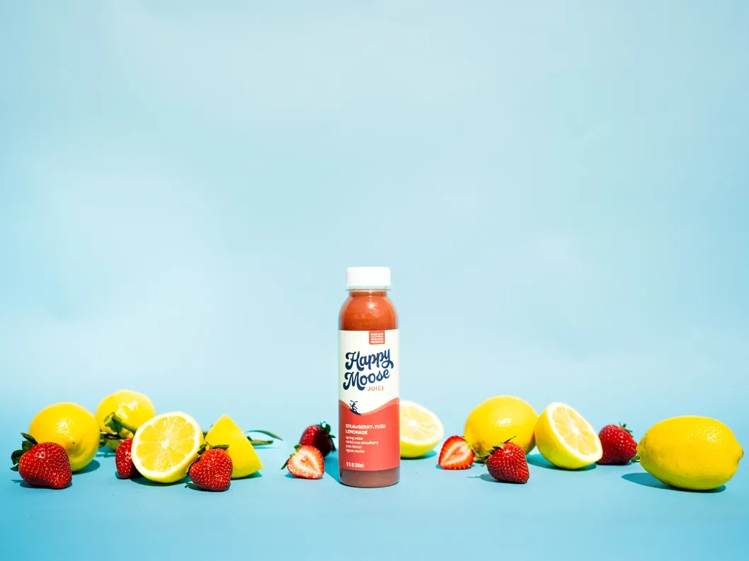 Strawberry Yuzu Lemonade - Organic Cold-Press Juice